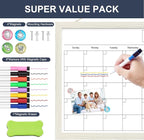 Calendar Whiteboard for Wall, 17x13 Inches Dry Erase Calendar for Wall - Image 5