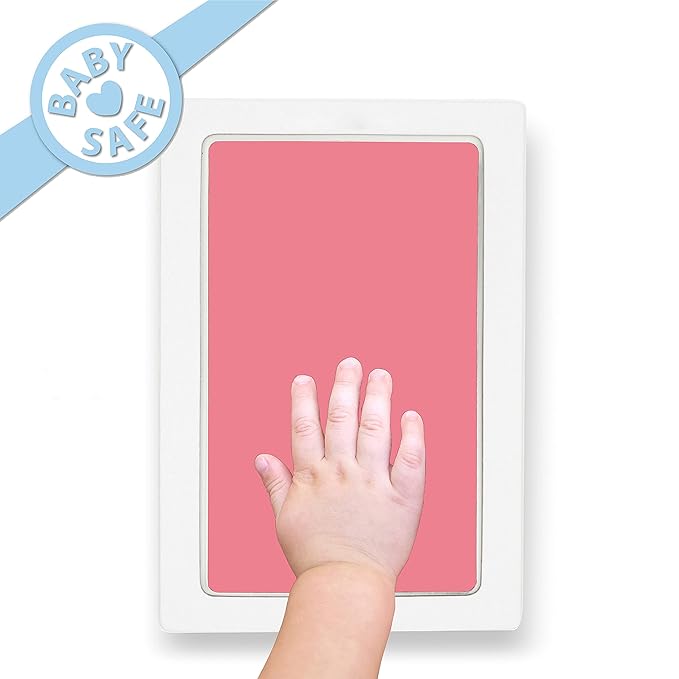 Large Clean Touch Ink Pad for Baby Handprints and Footprints – Inkless Infant - Image 4