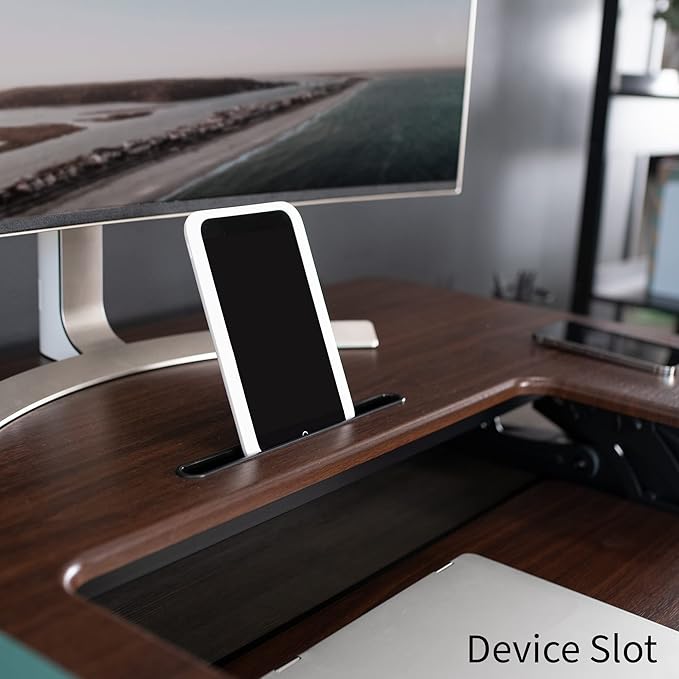 VIVO 42 inch Height Adjustable Stand Up Desk Converter, V Series, Quick Sit to - Image 8