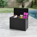 Yardgrace 45 Gallon Deck Box Plus, Outdoor Storage Box Lockable, Waterproof by Unknown