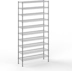 Regal Altair 14" Deep x 42" Wide x 86" Height Wire Shelving Kit | 10-Tier | NSF by Regal+Altair