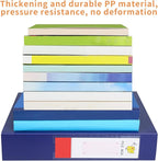 HUA JIE 2 Pack A4 Storage File Boxes Archives Case, 65mm Spine, Box File - Image 5