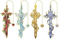 4Pcs Fantasy Sword Bookmarks for Books Journals Planners, Cool Forth Wing Metal by VYRANA