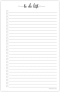 321Done To Do List Notepad for Planner Refill Pages – Made in USA by 321Done