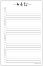 321Done To Do List Notepad for Planner Refill Pages – Made in USA by 321Done