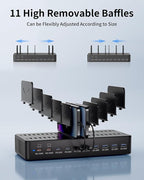 415W Charging Station for Multiple Devices, 10-Port USB C Fast Charger Station - Image 7