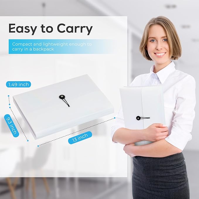 Accordion File Organizer, Expanding File Folder - Image 2