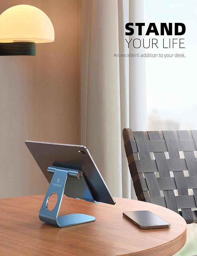 Lamicall Tablet Stand, Adjustable Tablet Holder - Image 2