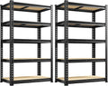 reibii 2 pack garage shelving,5 tier heavy duty, main product view