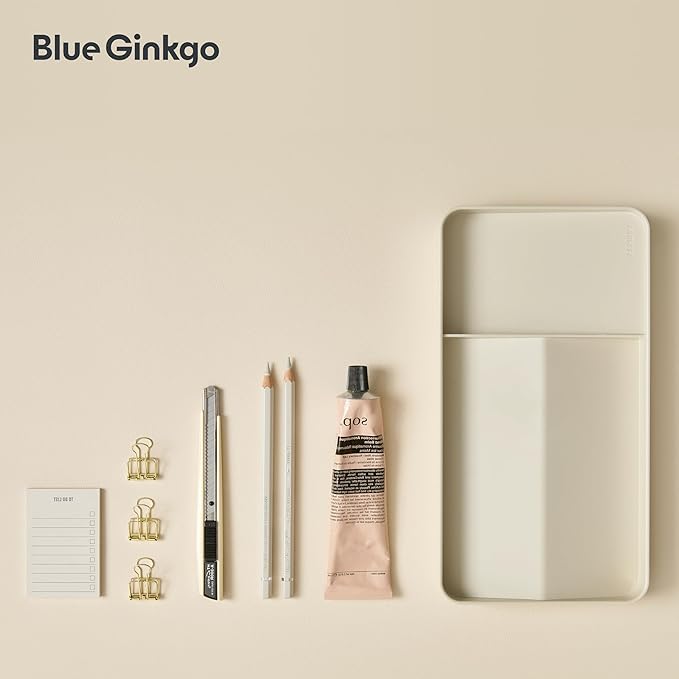 BLUE GINKGO Desk Tray – Korean-Made Organizer - Image 5