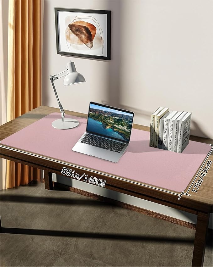 Extra Large Leather Desk Protector, Office Mat, Mouse & Laptop Pad, Non-Slip - Image 7