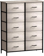 Sorbus Dresser with 10 Faux Wood Drawers by Sorbus