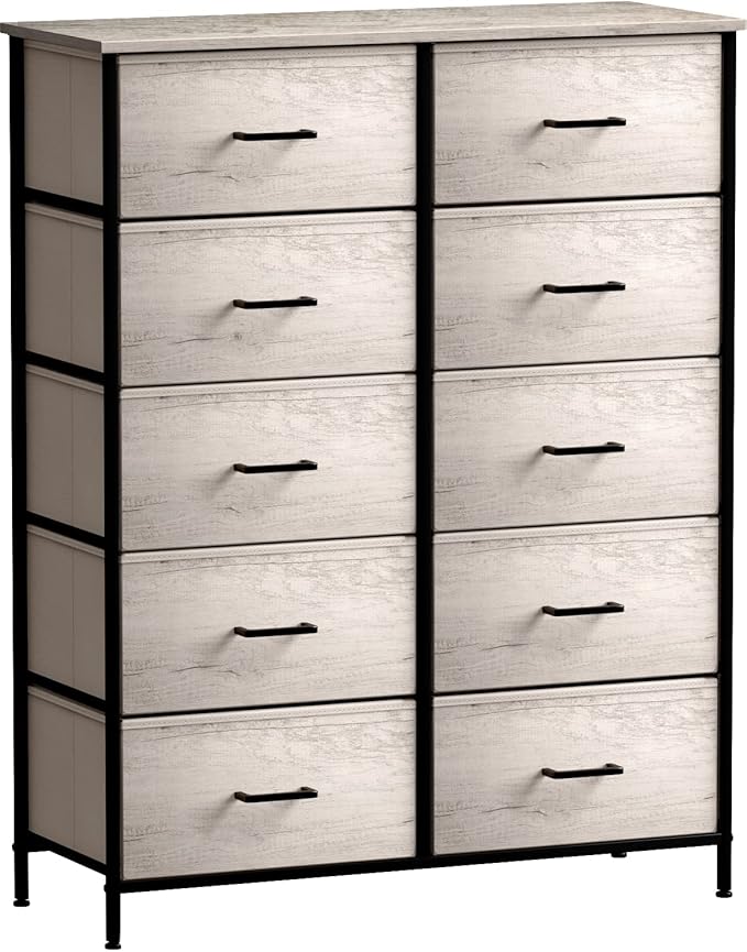 Sorbus Dresser with 10 Faux Wood Drawers by Sorbus