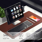 Desk Pad Protector, Leather & Suede Desk Mat, Non-Slip Desk Pad Mat, Large - Image 5