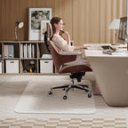 Office Chair Mat for Carpet 36" x 48" Clear PVC Rectangular | Computer Desk Chair Mat, Rolling Carpet Chair Mats with Non-Slip Studded, Carpet Protector for Home Office Low Pile Carpet