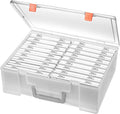 Photo Storage Box 4x6, 18 Inner Extra Large Organizer Acid-Free Photo Keeper by Gbivbe