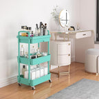 Calmootey 3-Tier Rolling Utility Cart - Image 2