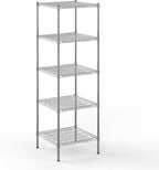 Regal Altair 24" Deep x 24" Wide x 74" Height Wire Shelving Kit | 5-Tier | NSF