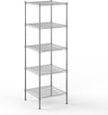 Regal Altair 24" Deep x 24" Wide x 74" Height Wire Shelving Kit | 5-Tier | NSF by Regal+Altair