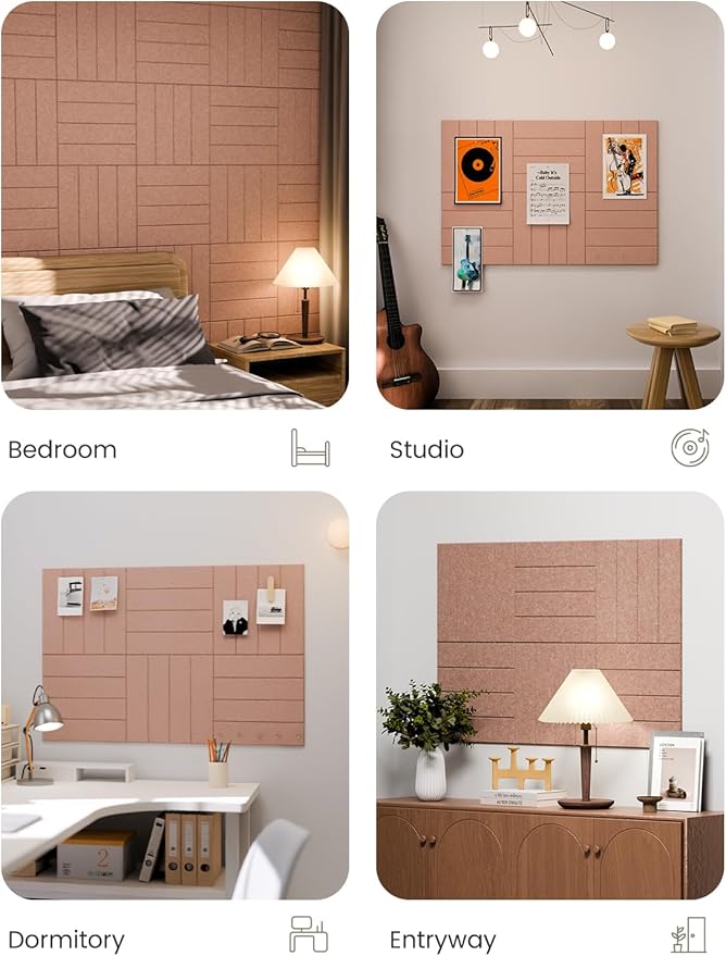 Large Felt Bulletin Board 36"x24" Cork Board Alternative - Image 6