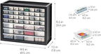 IRIS USA Screw Tool Organizer Small Parts Cabinet, Electronics Hardware Nuts - Image 3