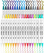TRANSON 36 Color Bold and Fine Dual-tip Acrylic Paint Pen Set - Image 7