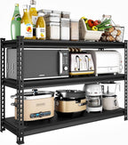 SDXYSTCE 48" W Garage Shelving Heavy Duty, 1500LBS Loads Adjustable Garage - Image 8
