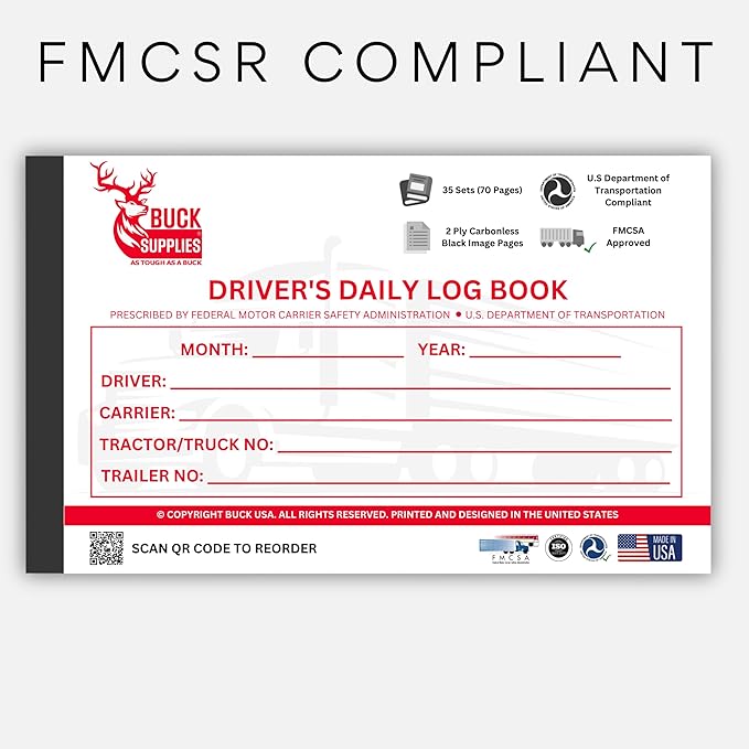 Driver Daily Log Books for Truck Drivers - Image 6