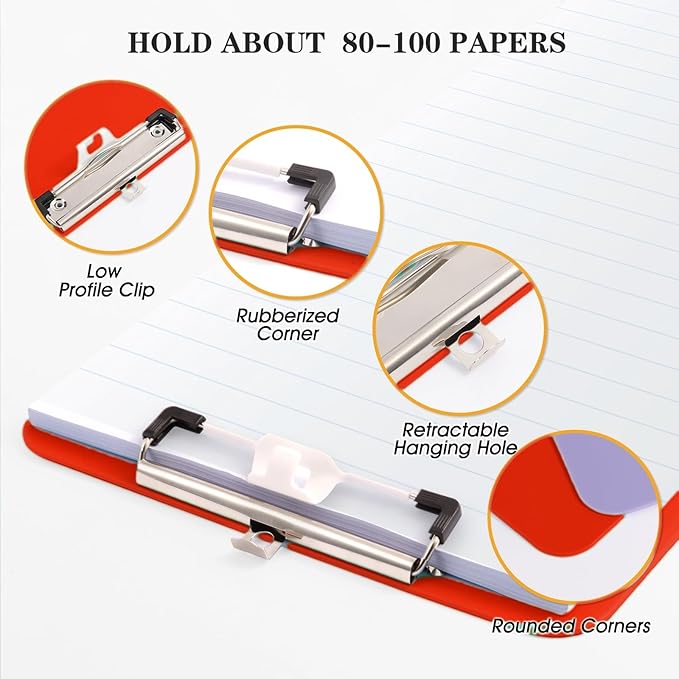 TFDLCG zm Red Nursing Clipboard - Image 5