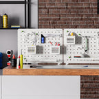 PEGZONE Clamp-on Desk Pegboard, Desk Organizer - Image 7