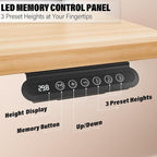 Kingant 48 x 24 Inch Electric Standing Desk - Image 6
