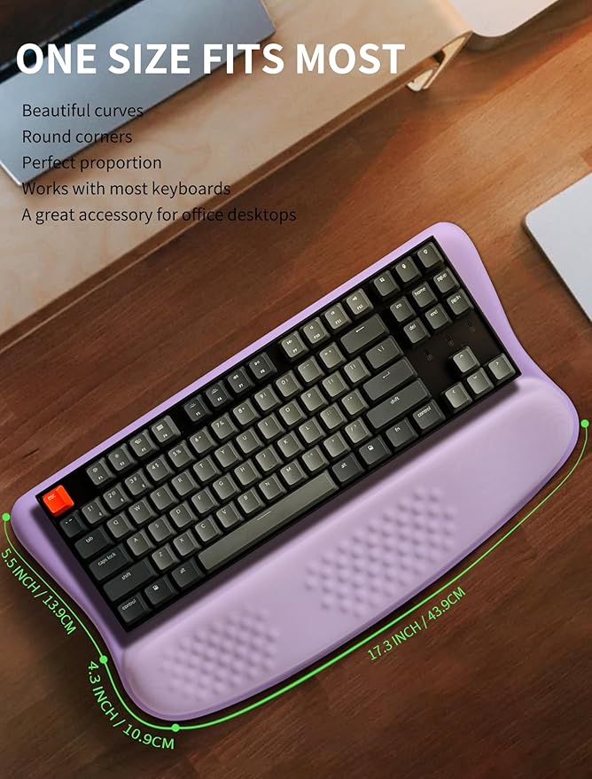 KUOSGM Ergonomic Wave Wrist Rest - Image 6