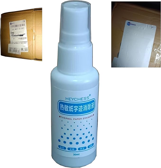 Thermal Sensitive Paper Handwriting Elimination Liquid by Unknown