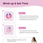 TWENTY5 SEVEN Countdown Timer 7.5 inch, 60 Minute 1 Hour Visual Timer - Image 3