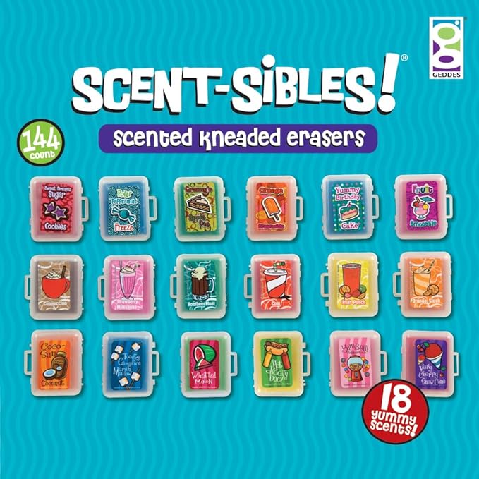 Raymond Geddes Scent-Sibles Scented Erasers - Image 5