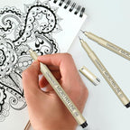 CHARSOCO Arts Sign Brush Pen, Felt Tip Water Based Ink - Image 7