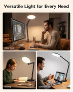 litones desk lamp for home office, professional video, view 10