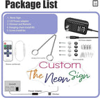 Neon Sign Custom – Personalized Neon Name Sign, LED Neon Sign - Image 7