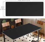 Mydours Super Size 71" x 28" Desk Mat, PU Leather Heavy-Duty Office Blotter - Image 2