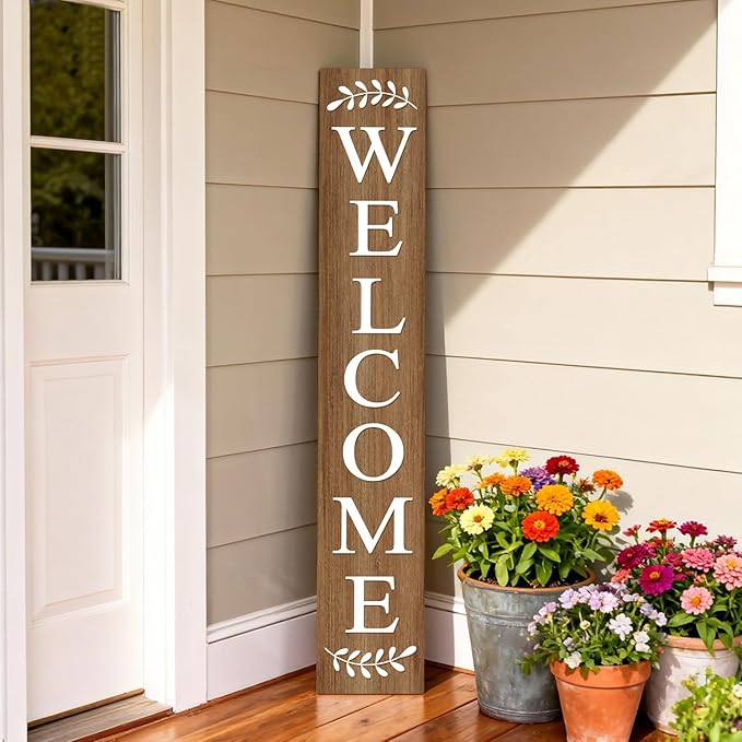 Farmhouse Wooden Merry Christmas Welcome Sign Stand - Image 7