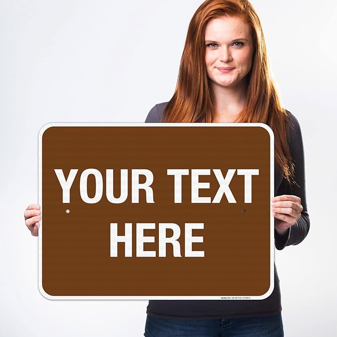 Custom Sign, Personalized Metal Signs, Customize - Image 2