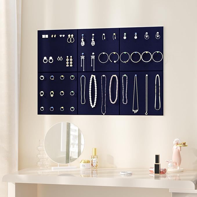 Neatsure Large Cork Board for Wall, 6 Panels Felt Tiles Tack Push Pin Board for - Image 6