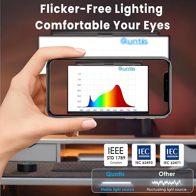 Quntis Computer Monitor Lamp, Screen Monitor Light Bar - Image 4