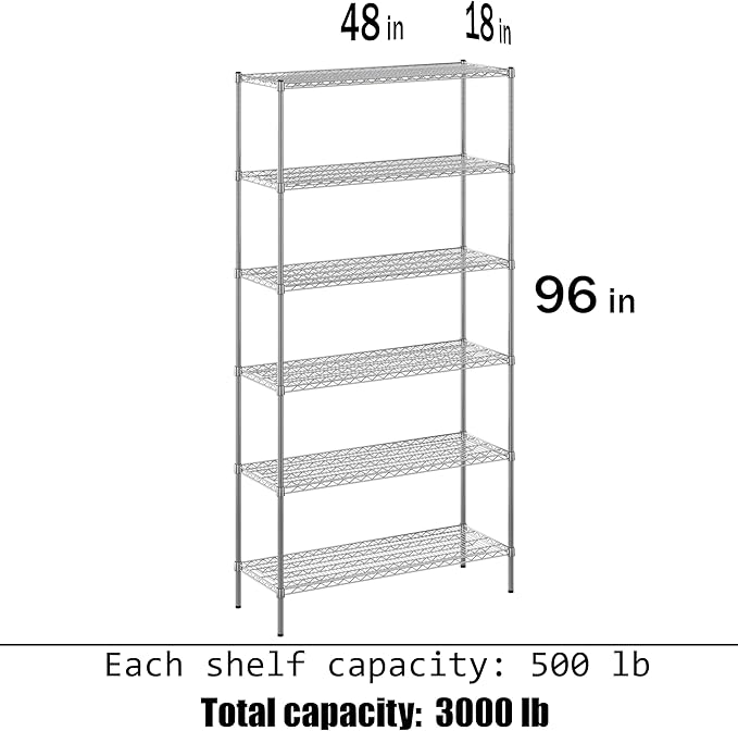 Regal Altair Wire Shelving Kit | NSF Commercial Storage Rack Unit - Image 3