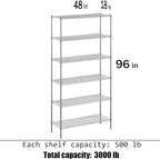 Regal Altair Wire Shelving Kit | NSF Commercial Storage Rack Unit - Image 3