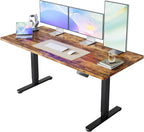 HUANUO 71 x 30 inch Electric Standing Desk Adjustable Height, 4 Memory Height