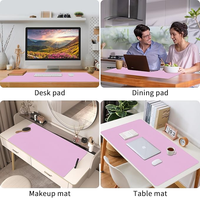 Bloss Purple Desk Mat, Desk Matt - Image 2