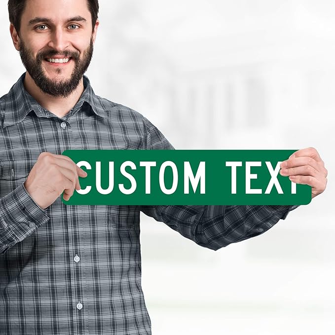 Custom Street Sign, Road and Address Sign, 8 Colors, Reflective Option - Image 2