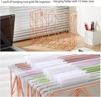 Fei Bi Hanging rose gold file organizer - Image 3