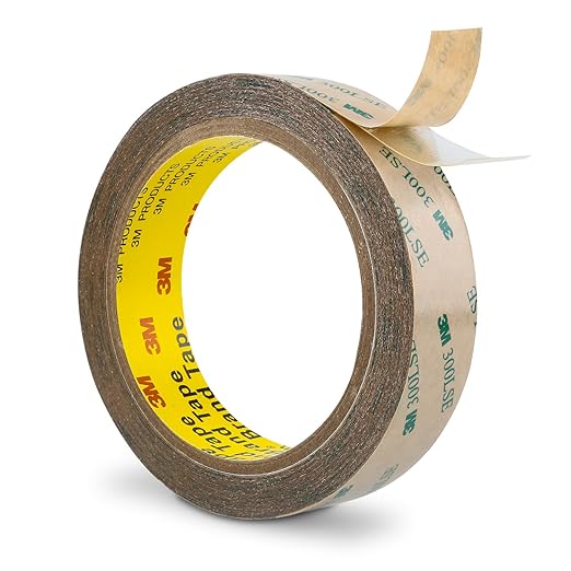 3M Double Sided Tape 300LSE 1.0" x 36Ft Clear Heavy Duty Adhesive Tape by 3MFullRangeProducts
